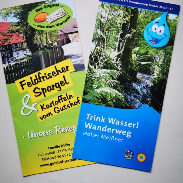 Regionale Produkte und Wassrproben